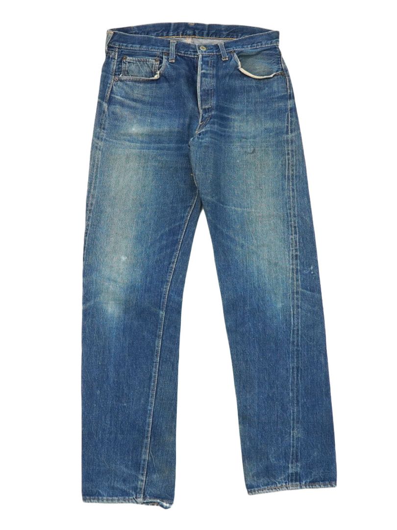 60's Levi's 501 BIG-E ウエストシングル デニムパンツ 良色落ち 実寸