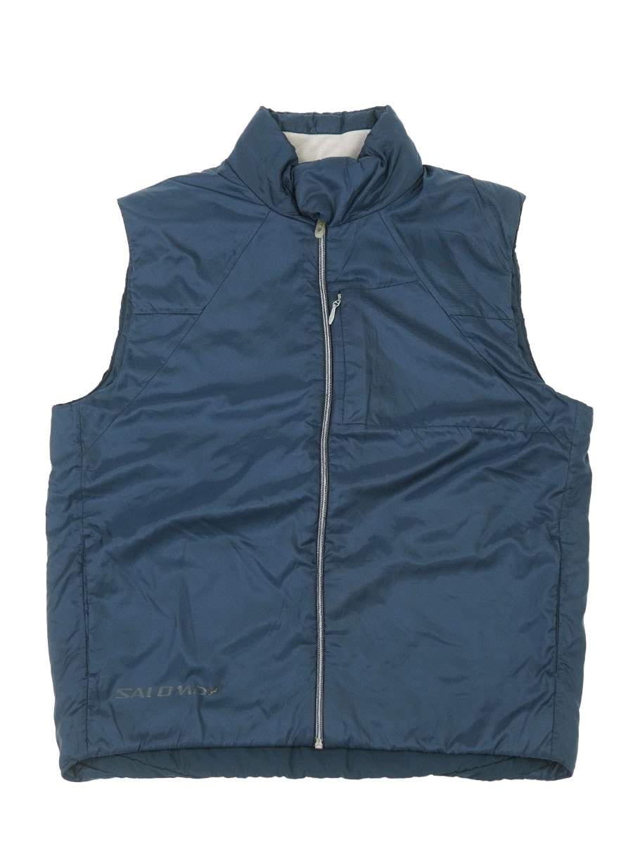 SALOMON プリマロフト ナイロンベスト ネイビー 表記(M) | NEW ITEM