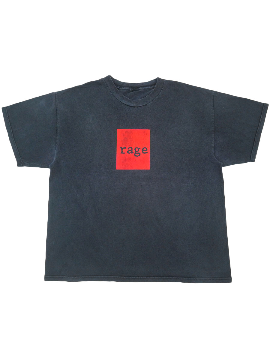 90's～ RAGE AGAINST THE MACHINE ''GUERRILLA RADIO'' 両面プリント Tシャツ ブラック 実寸(XL位)