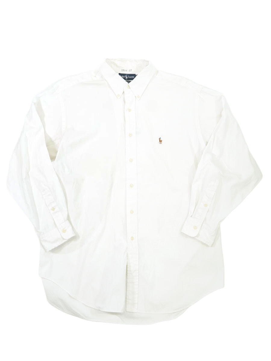 ラルフローレン YARMOUTH ポニー刺繍 100％コットン ボタンダウン