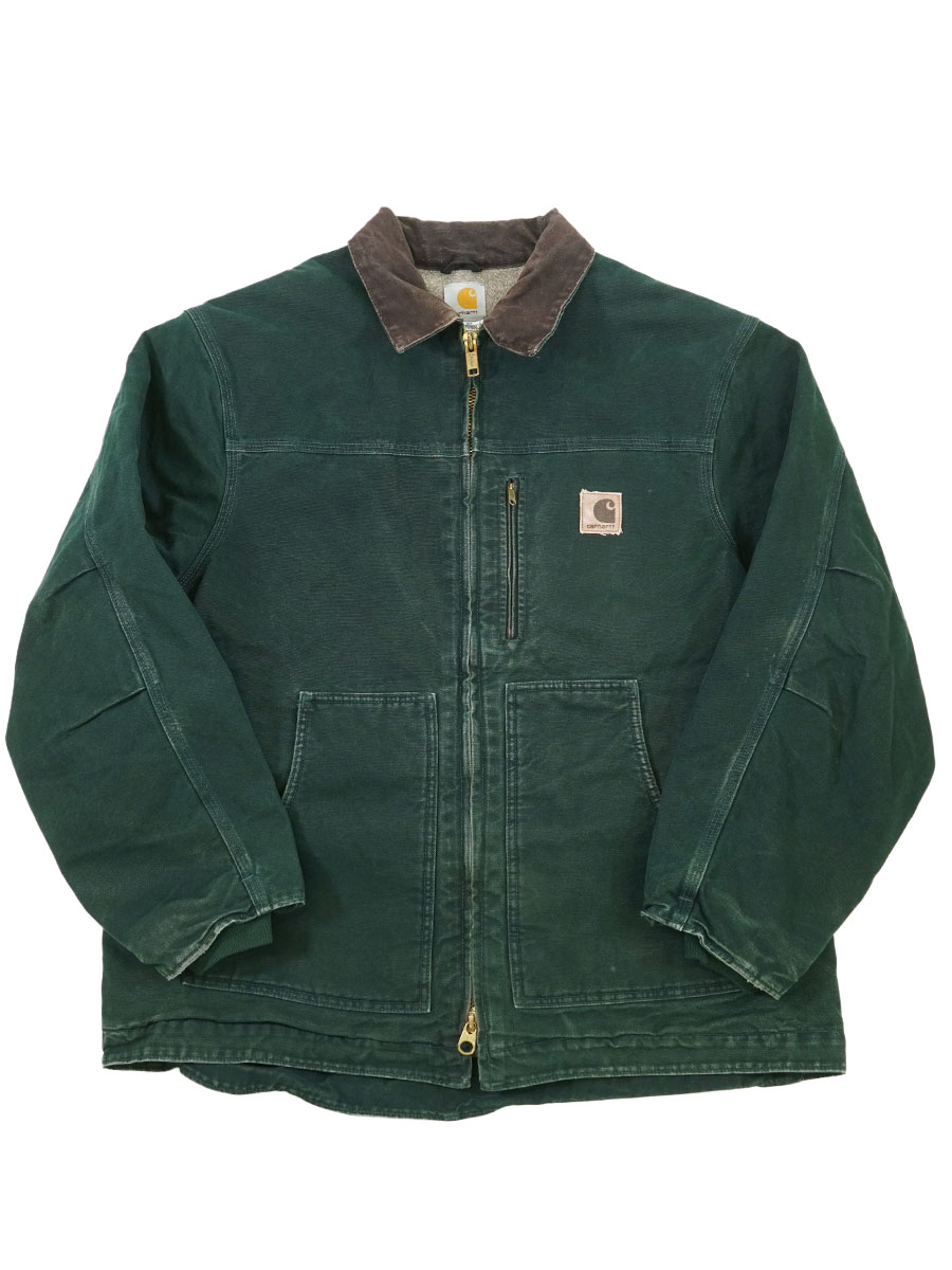 MEXICO製 カーハート サンドストーン リッジコート ティール 表記(XL