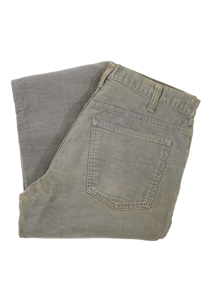【N11】84年USA製Levi's519コーデュロイパンツグレーW35 80's Levi's 519 コーデュロイパンツ グレー 表記(33x34) | NEW ITEM