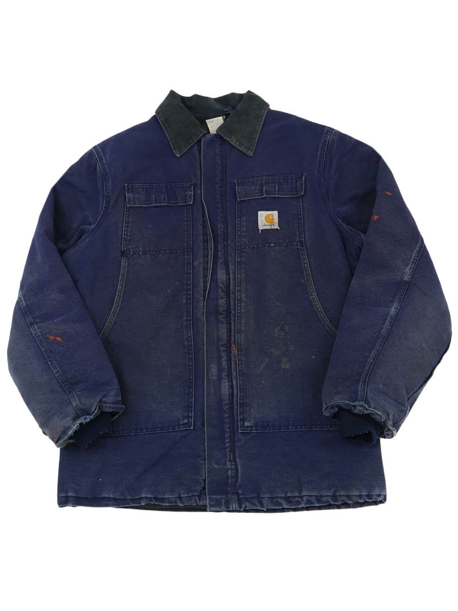80's カーハート アートティック トラディショナルコート ネイビー