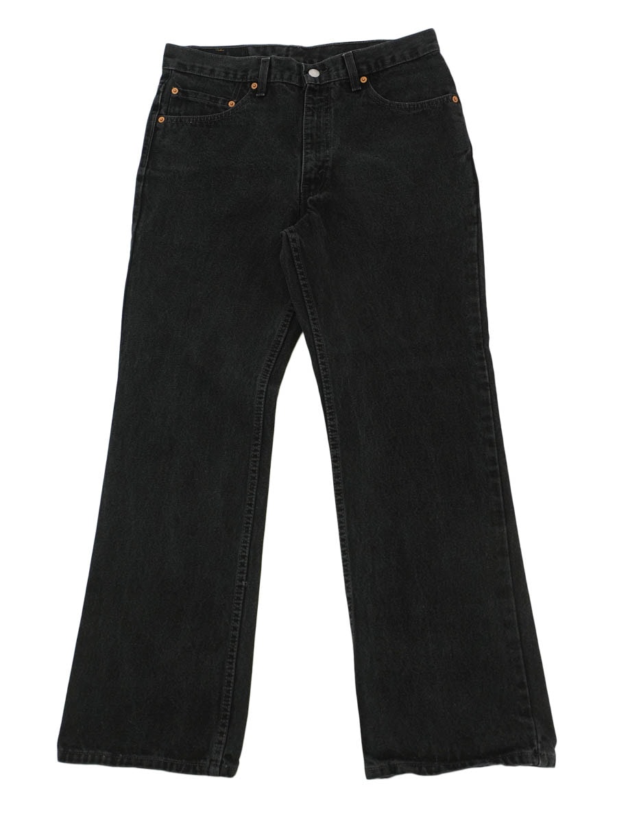 90's Levi's 517 ブラック デニムパンツ 表記(34x30) USA製 | すべての