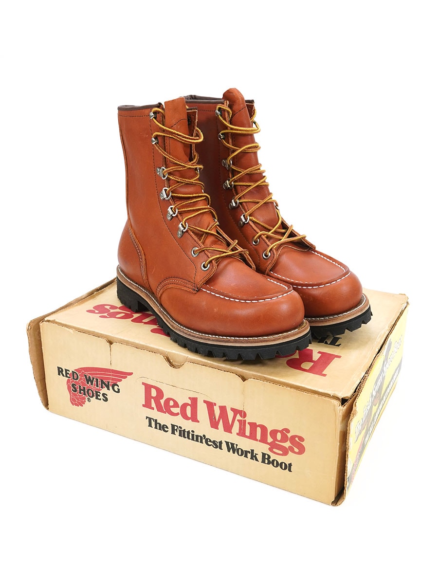 80's RED WING アイリッシュセッター 表記(8 1/2 D) 箱付きDEAD! | NEW