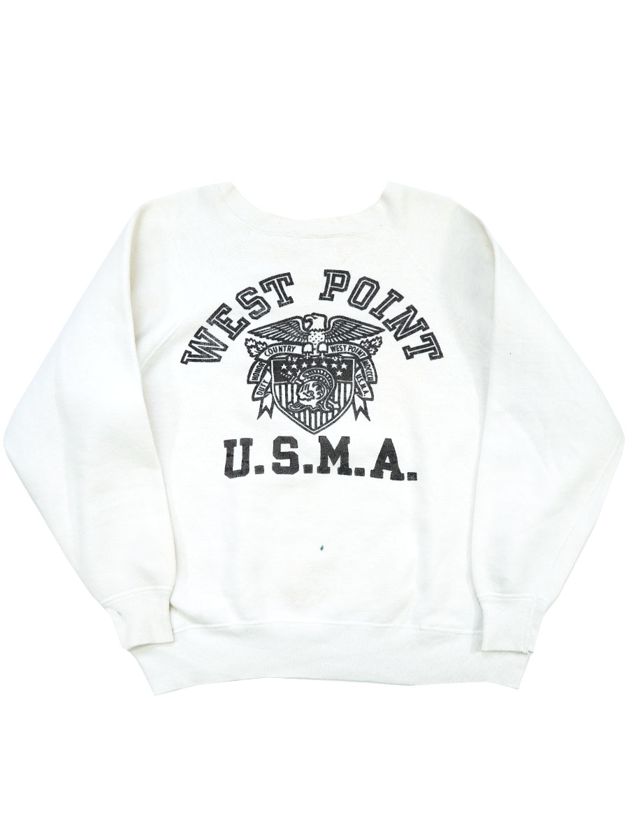 60sビンテージチャンピオンランタグスウェット　フロッキー　ベージュボディ 60s チャンピオン ランタグ ヴィンテージスウェット フロッキー