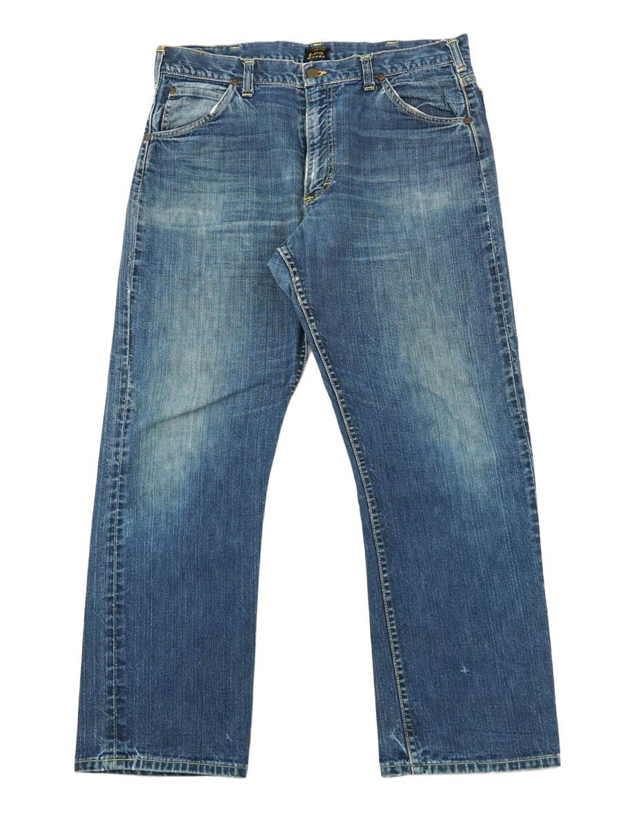 50's Lee 101Z センター黒タグ デニムパンツ 縦落ち 実寸(34x28位