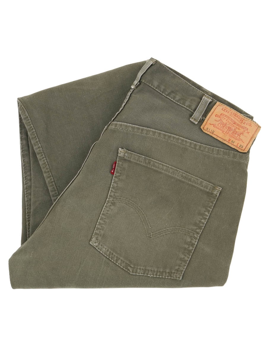 60's Levi's 911D BIG-E ピケパンツ モカブラウン 表記(32x29) | NEW