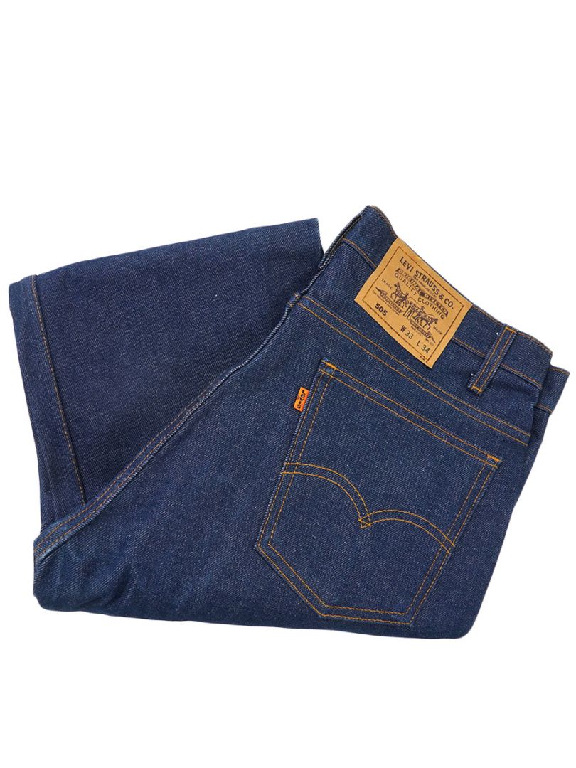 USA製 80’s Levi's 505 オレンジタブ デニムパンツ W44 Levi's 505 80s USA製オレンジタブデニムパンツ