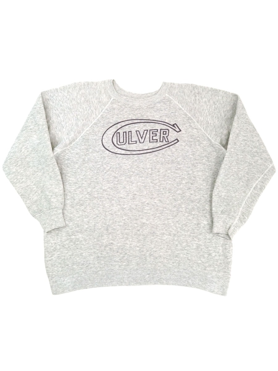 70's バータグ チャンピオン ''CULVER'' 染み込みプリント ラグラン