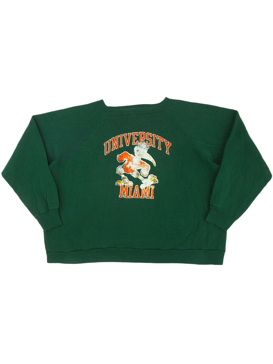 80's トリコタグ チャンピオン ''UNIVERSITY MIAMI'' 3段カラー
