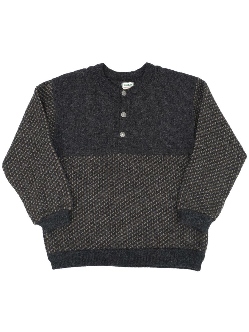 エルエルビーン バーズアイ ハーフボタン ニット XL 80s 2 エルエルビーン バーズアイ ハーフボタン ニット XL 80s 2 - メルカリ