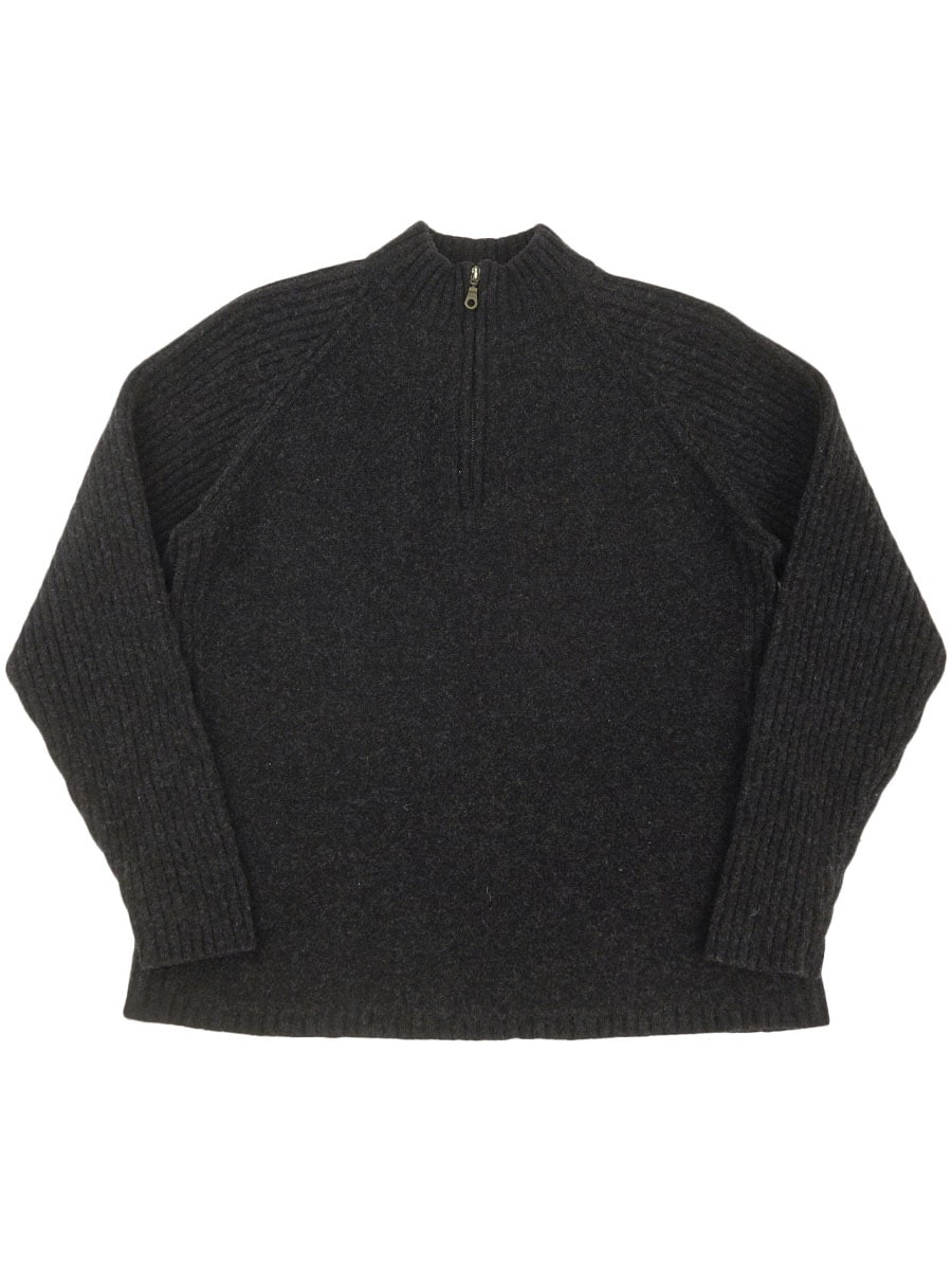 90's～ パタゴニア 100％ラムウール ハーフジップセーター ミックス