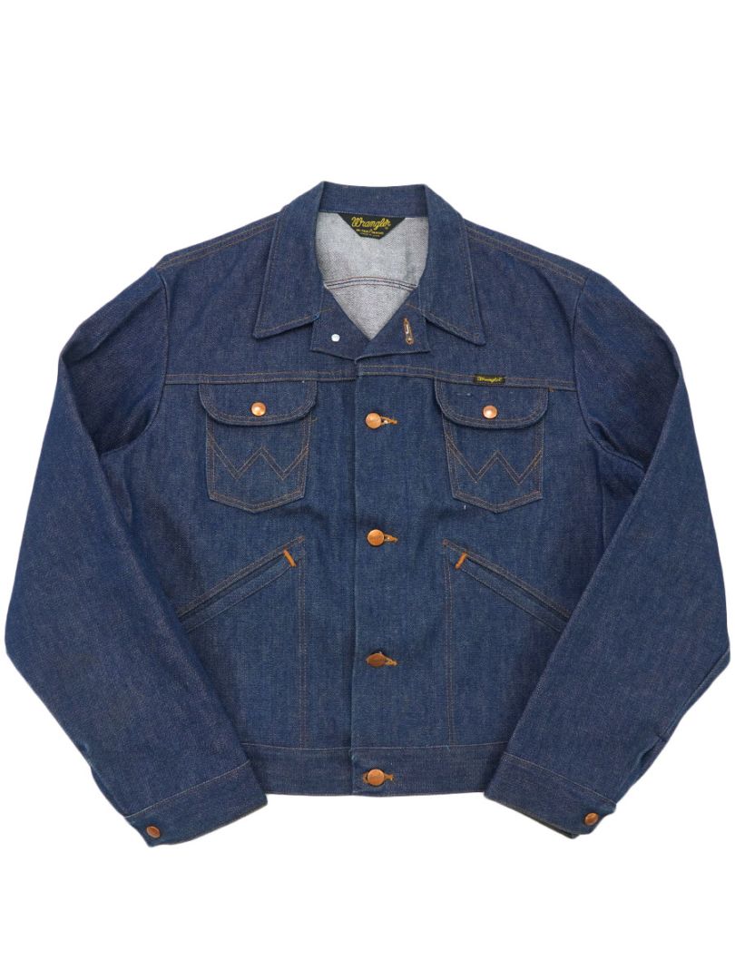 70's Wrangler 4ポケット デニムジャケット 実寸(46位) | NEW ITEM