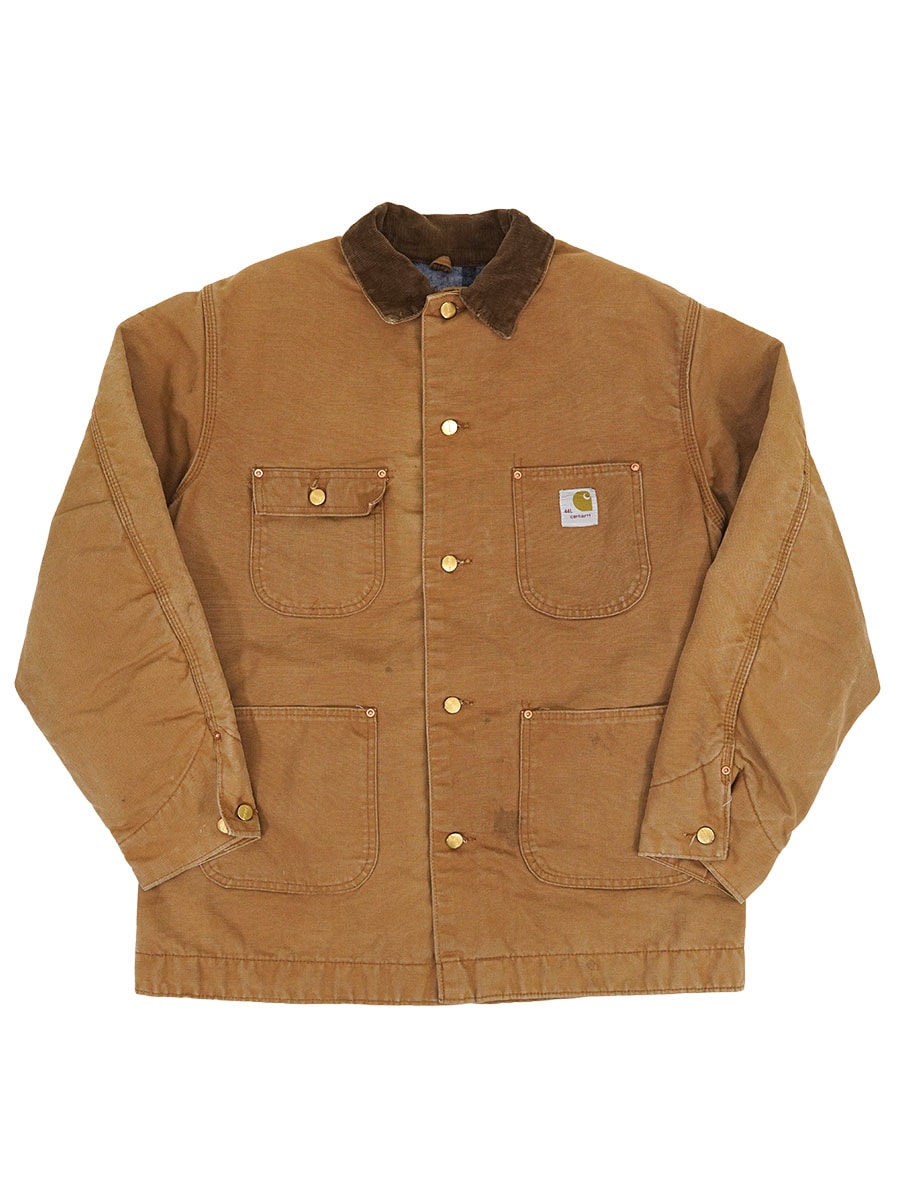 ブラウン コットン カバーオール 70's Carhartt 