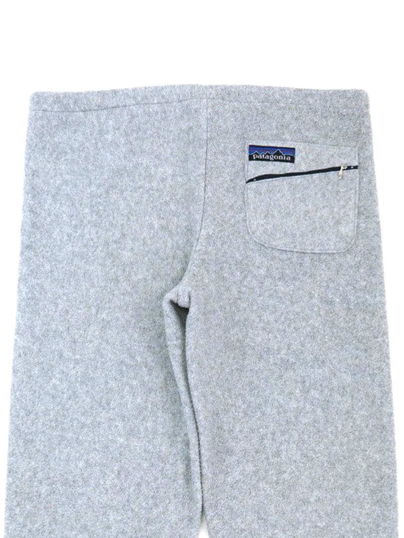 80's デカタグ パタゴニア フリースパンツ ヘザーグレー 表記(M