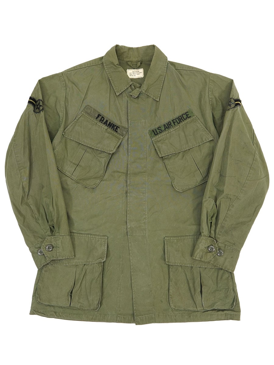 60's U.S.AIR FORCE ファティーグJKT 3rd ノンリップ 表記(SMALL
