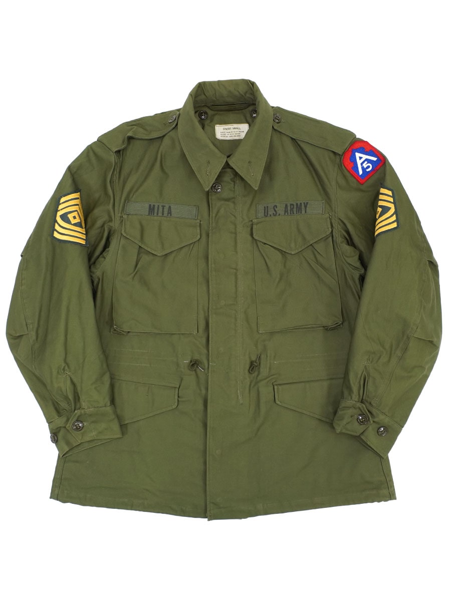 58 U.S.ARMY M-51 フィールドジャケット 表記(SMALL-SHORT) DEAD