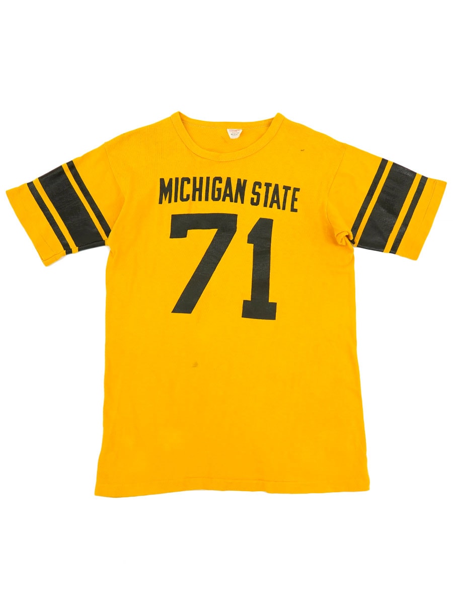 60's ランタグ チャンピオン ''MICHIGAN STATE'' 両面ナンバリング 袖