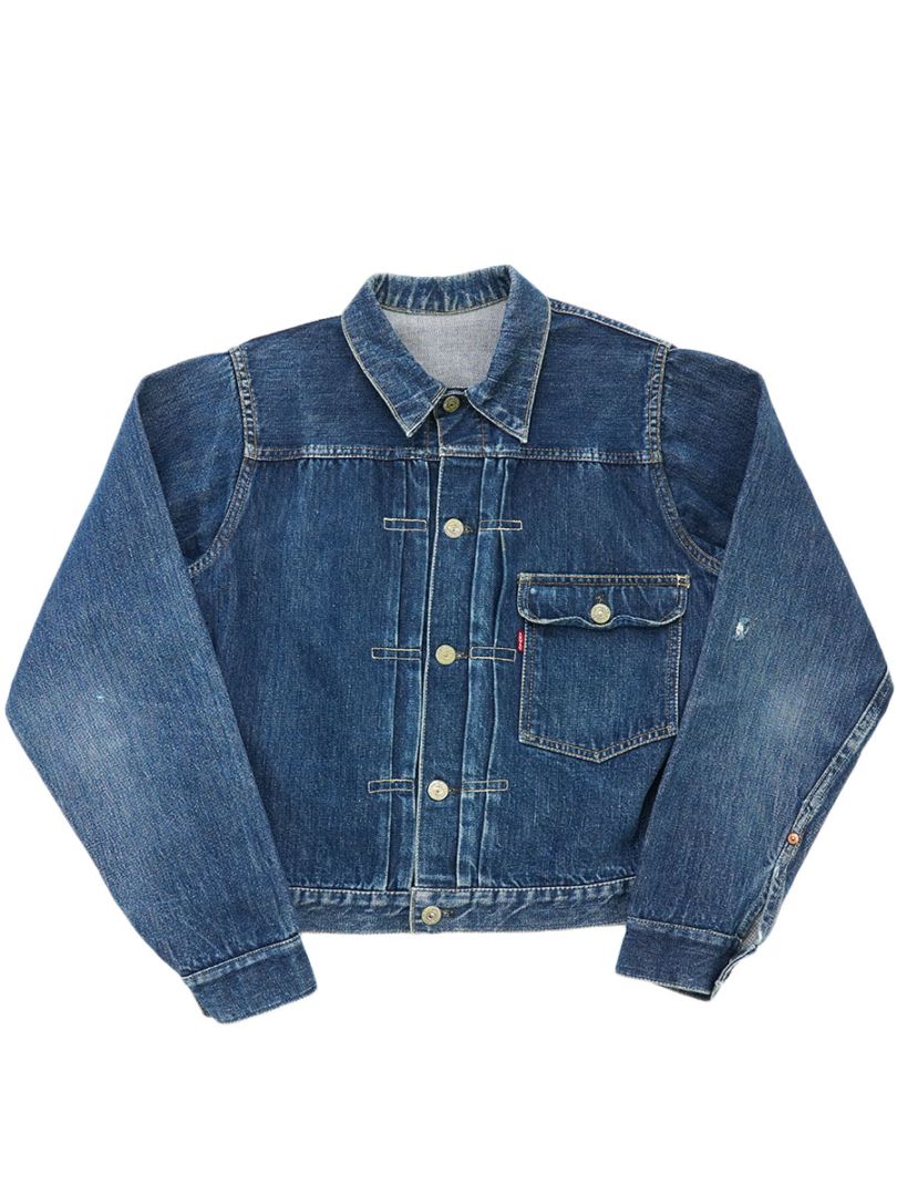 50's Levi's 506XX デニムジャケット 良雰囲気 スライドバックル 実寸