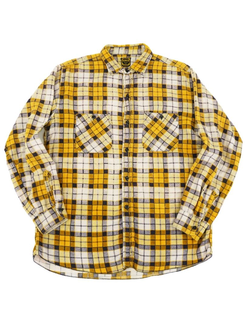 60's WASHINGTON DEE CEE プリントフランネルシャツ 実寸(16位) レア