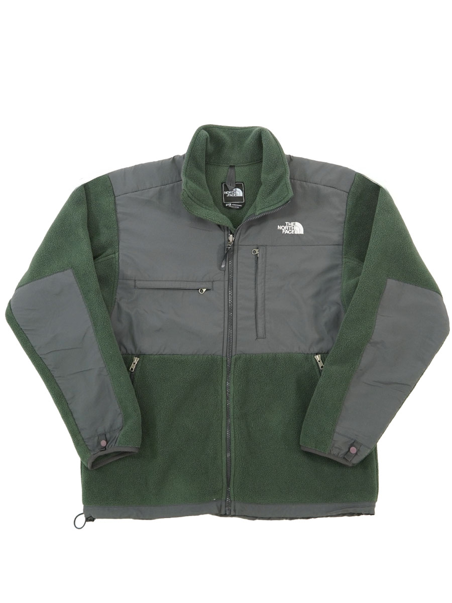 00's THE NORTH FACE ''DENALI'' フリースジャケット オリーブ×グレー