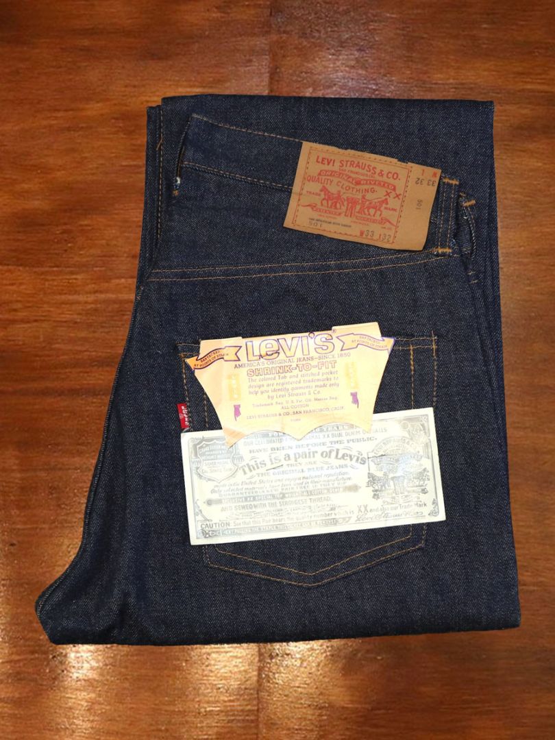 1970s DEAD STOCK , Levis 501SINGLE , Size W33 L32