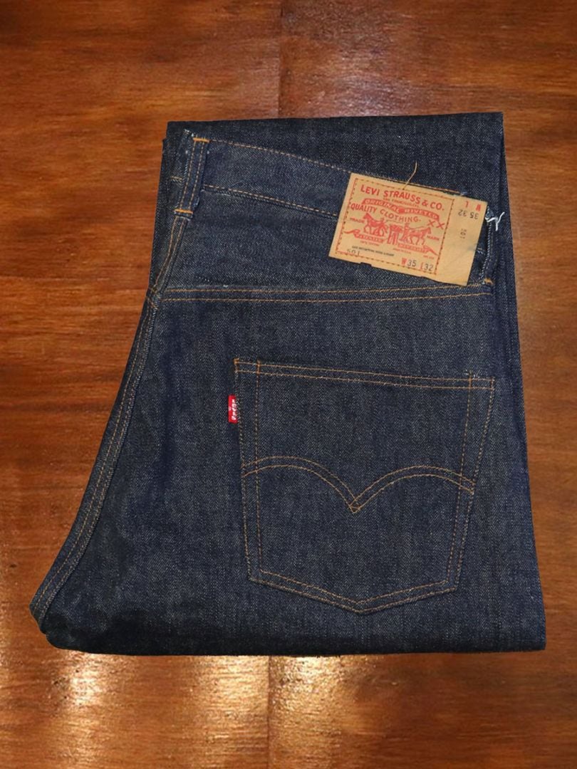 1970s DEAD STOCK , Levis 501SINGLE , Size W35 L32