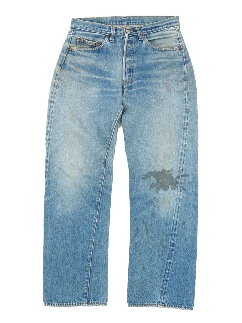 80's Levi's 501 66後期 デニムパンツ 味あり良雰囲気 表記(32x33