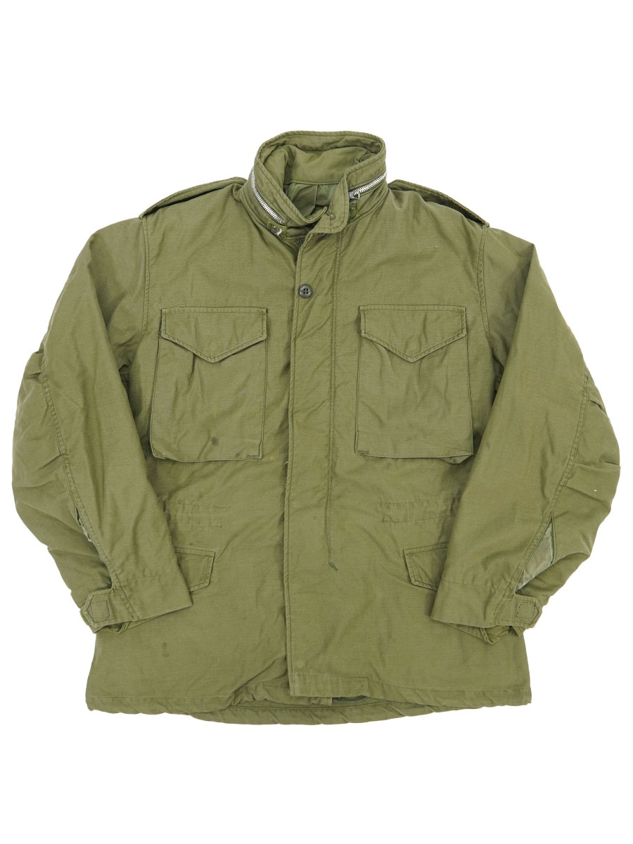 60's U.S.ARMY M-65 フィールドジャケット アルミジップ 表記(SMALL