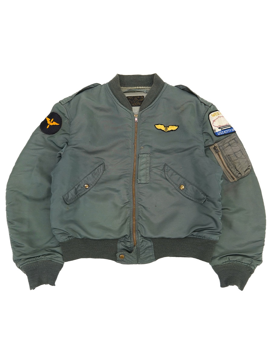 50's U.S. AIR FORCE L-2B MIL-J-7448A フライトジャケット 表記(LARGE