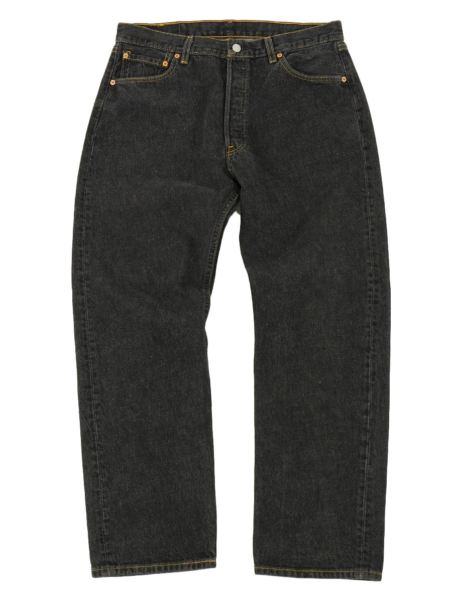ビンテージ USA製 Levi's 501 ブラック 表記 36×32 90's Levi's 555 ブラック デニムパンツ 表記(36x32) USA製 | すべての