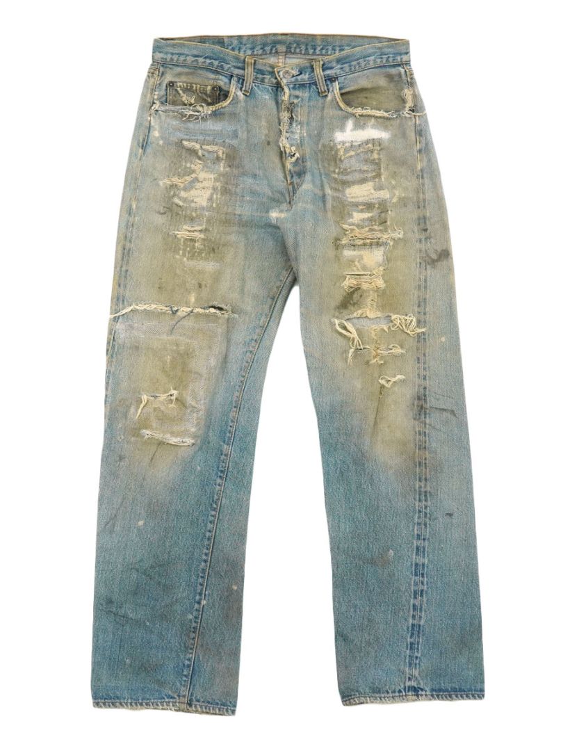 70's Levi's 501 66前期 デニムパンツ 味あり良雰囲気 実寸(34x31位