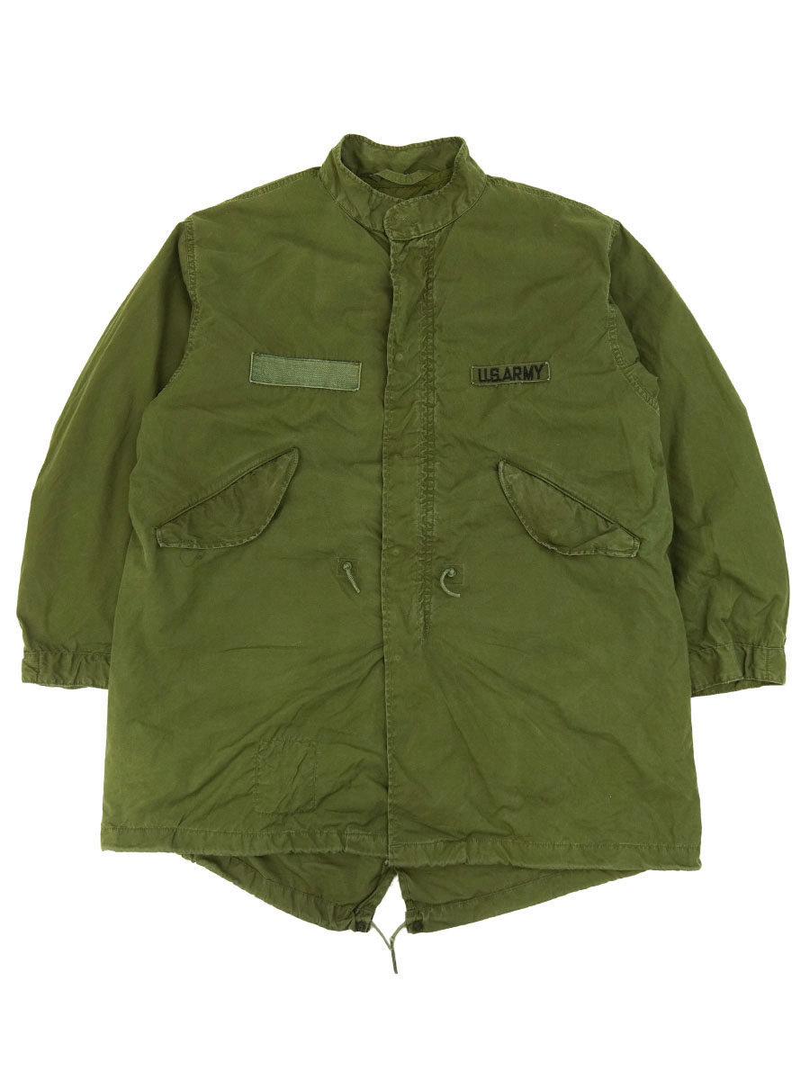 74年製 US ARMY M-65 フィッシュテール パーカー S ライナーM 74 U.S.ARMY M-65 フィッシュテールパーカ ライナー付き 表記(MEDIUM
