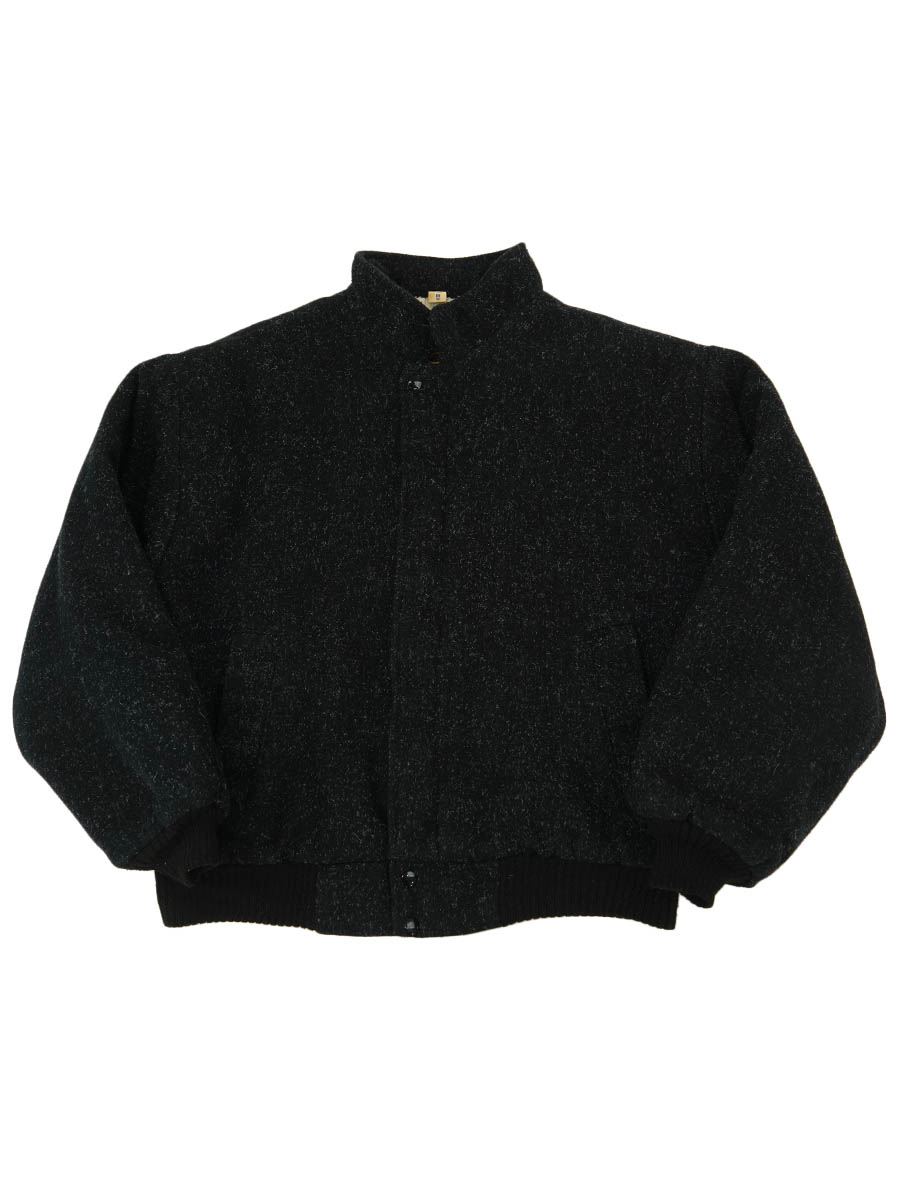 80's Cal Craft 裏ボア ウールジャケット ブラック 表記(M) USA製