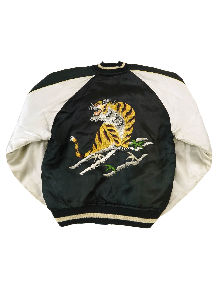 40s 50s ヴィンテージ スカジャン 虎 鷹 50's ビンテージ スカジャン 虎×鷹 実寸(S位) | NEW ITEM