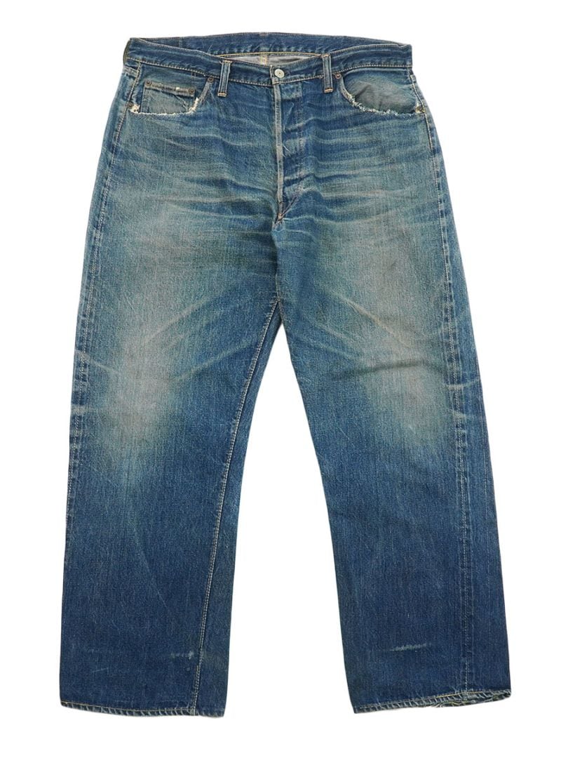 60's 501XX デニムパンツ ヒゲ 渋雰囲気 実寸(37x29位)