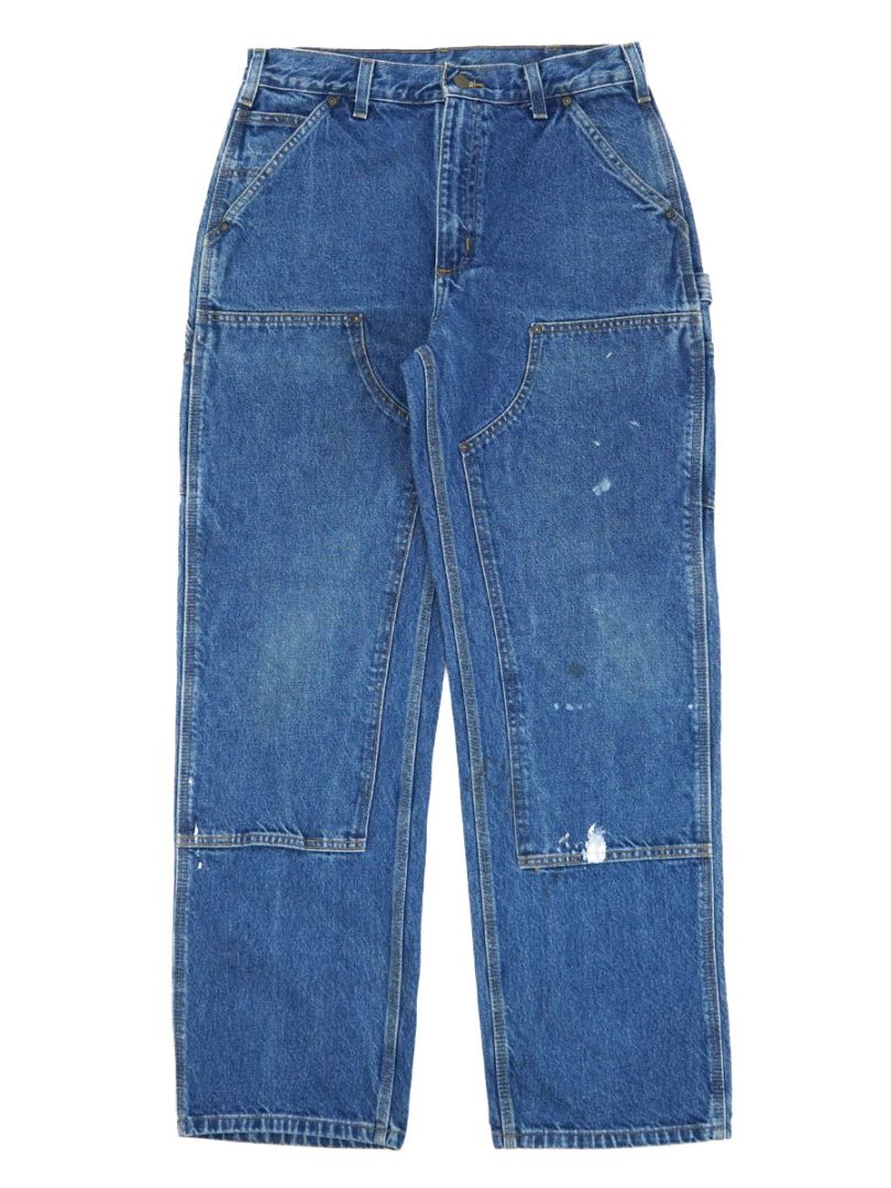 カーハート ダブルニー デニムペインターパンツ 表記(32x32) MEXICO製