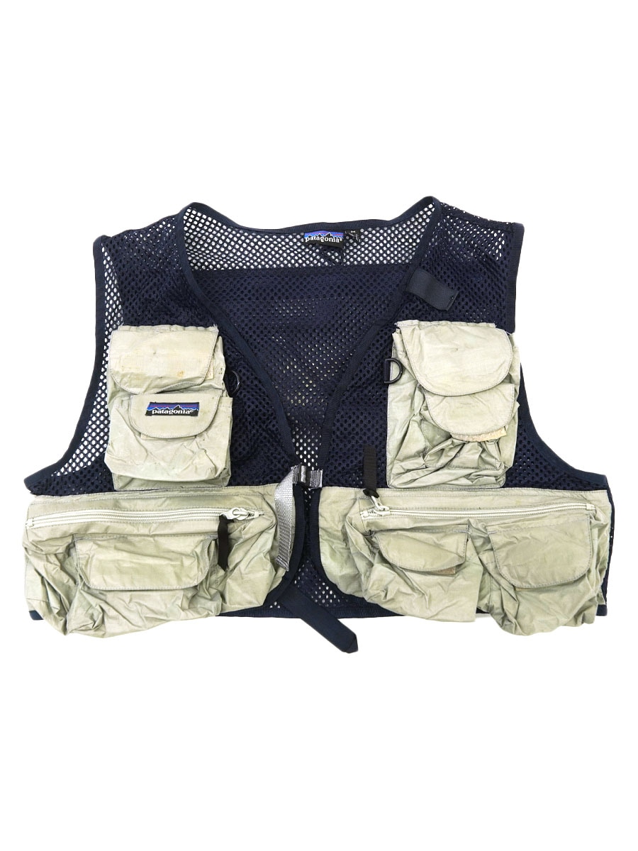 90's パタゴニア メッシュフィッシングベスト 表記(M) | NEW ITEM