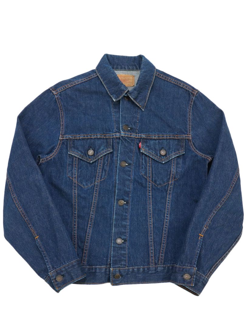 Levi's ダークブルーデニムジャケット　サイズ36 USA製 60's Levi's 70505 BIG-E デニムジャケット 濃紺 実寸(38位) | すべて