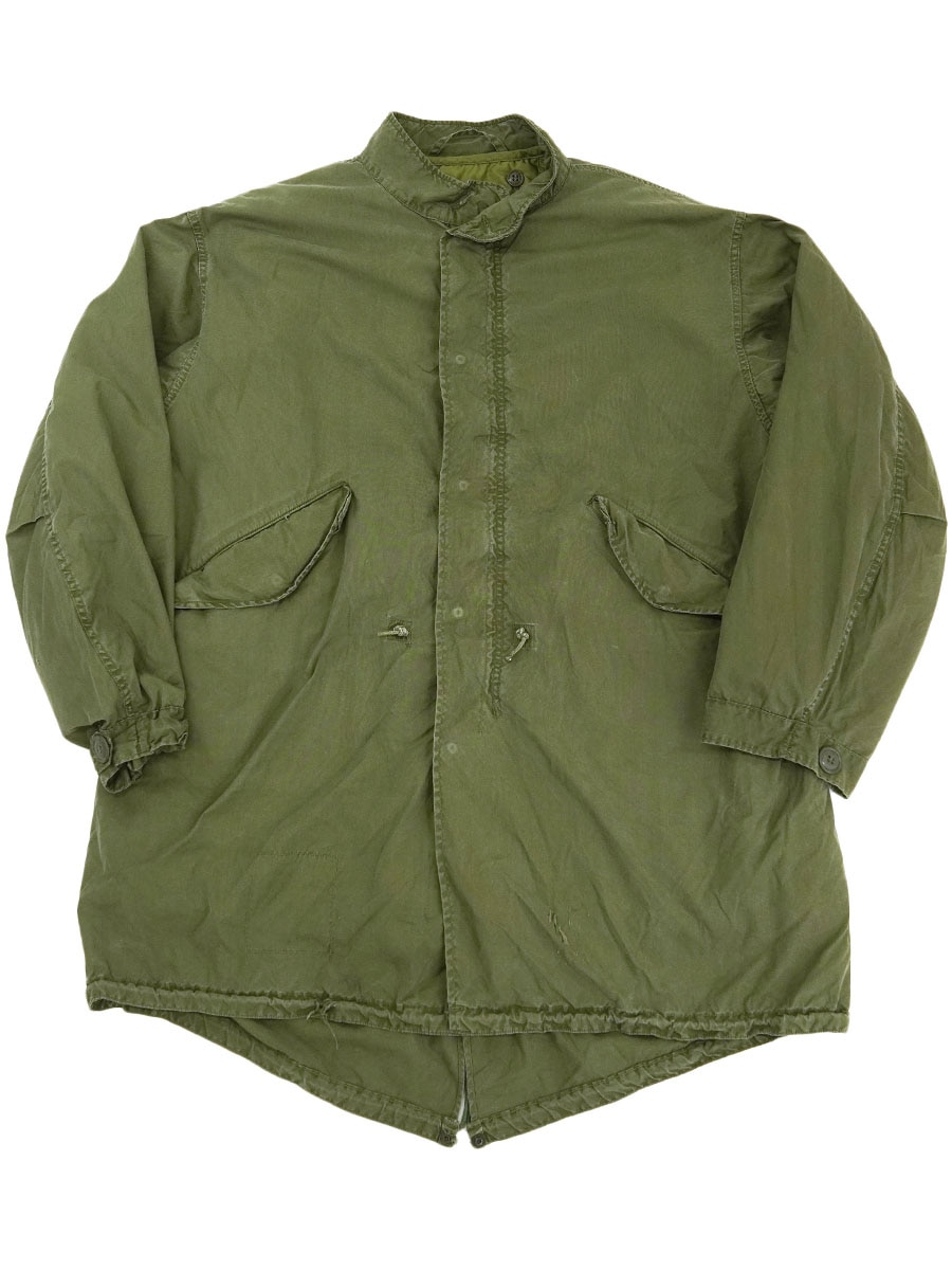 70's U.S.ARMY M-65 フィッシュテールパーカ ライナー付き 実寸(M位