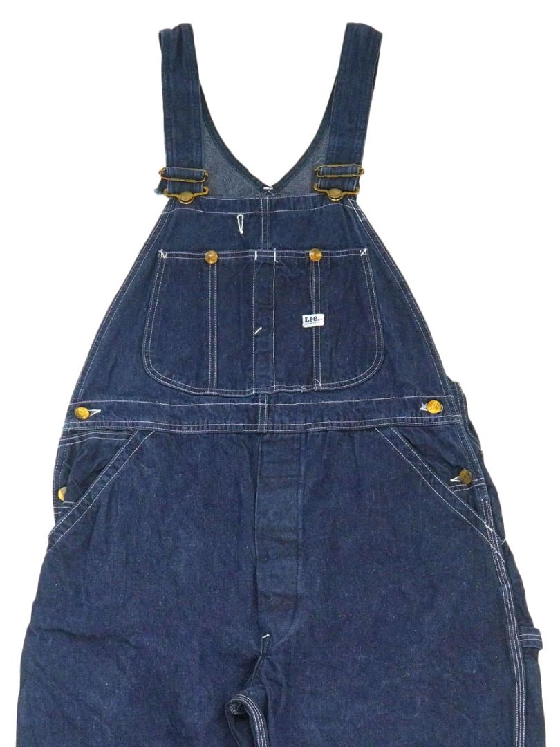 Lee デニムオーバーオール60's Lee（リー） VINTAGE 60's LEE JELT DENIM OVERALL Made in USA