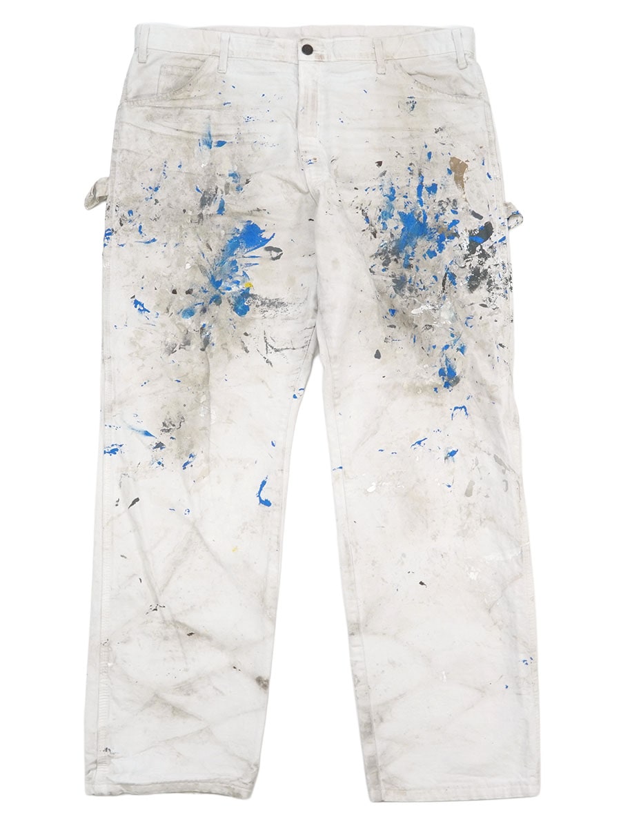 00's DickiesxSHERWIN WILLIAMS ペインターパンツ ペンキ！ ホワイト
