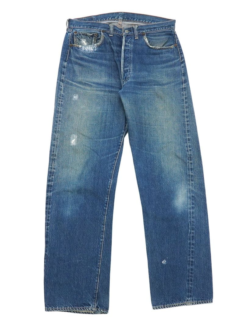 60's Levi's 501 BIG-E Sタイプ デニムパンツ 薄ヒゲ 良雰囲気 実寸(34x32位)