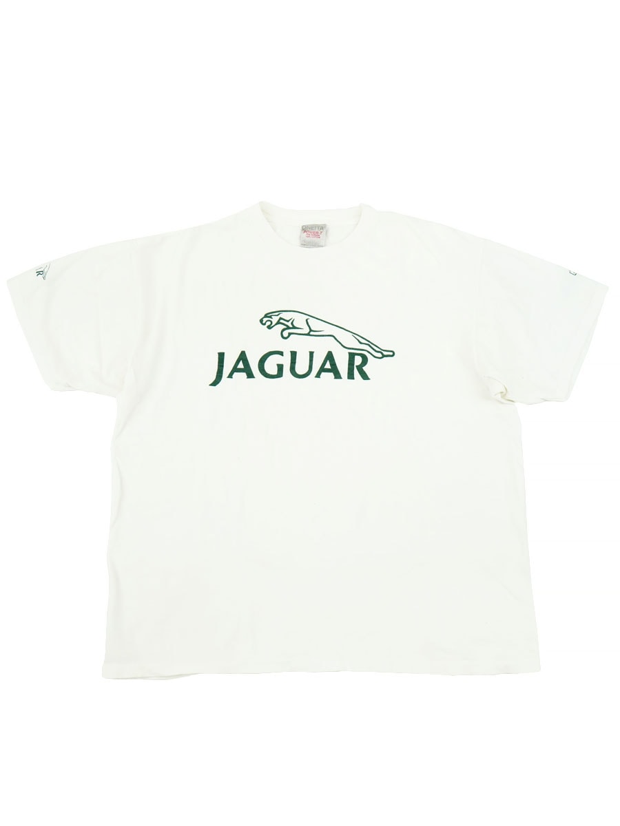 90's ONEITA ''JAGUAR'' 両袖プリント Tシャツ 表記(XL)