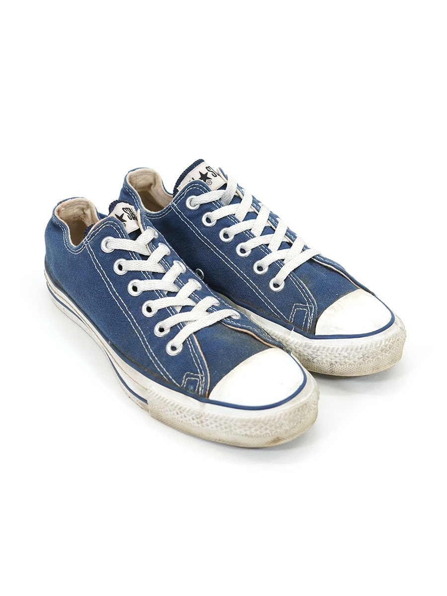 90's コンバース オールスターLO  ネイビー 表記(6 1/2) USA製