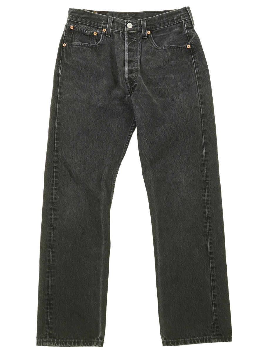 90's～ Levi's 501 ブラック デニムパンツ 表記(32x30) USA製