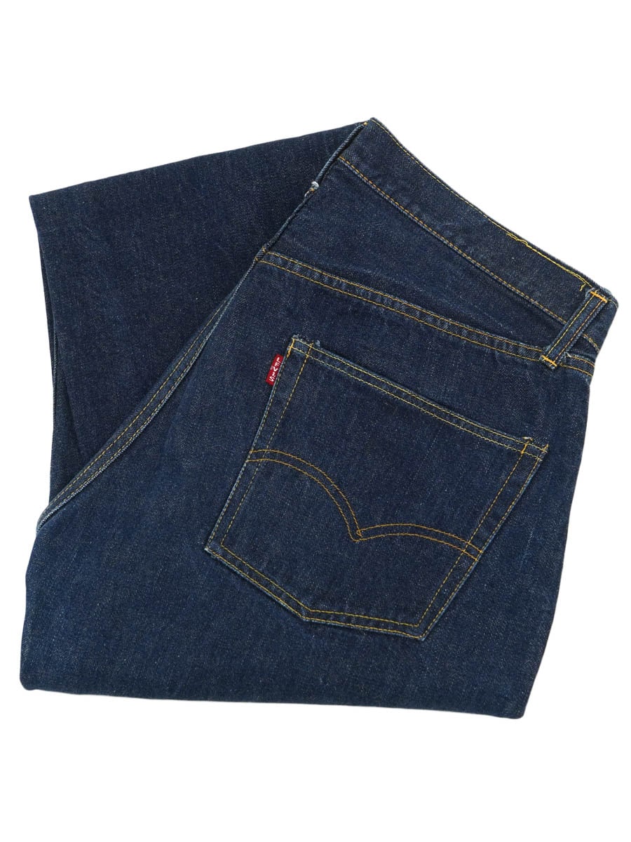 60's Levi's 501 BIG-E ウエストシングル デニムパンツ 濃紺 実寸(32x31位)