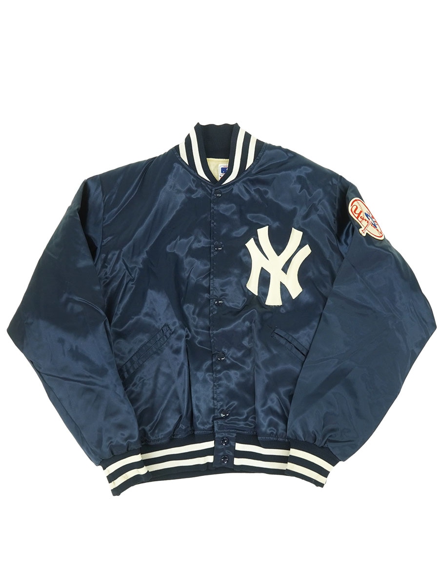 70's～ Felco ''NEW YORK yankees'' ワッペン サテンスタジャン