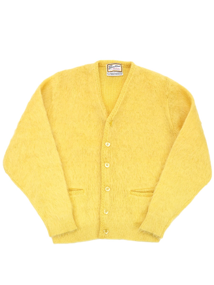 超超スペシャル 毛足長 60s Brentwood カーディガン XL モヘア 60s Brentwood MOHAIR CARDIGAN Size L | KORDS